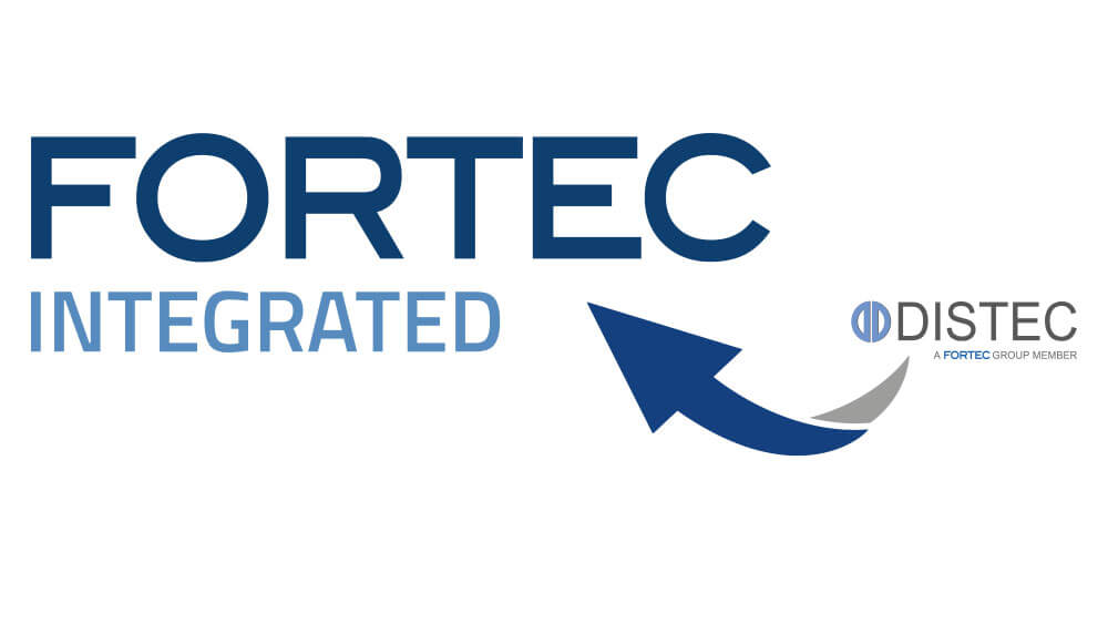 Logo Distec wird FORTEC Integrated